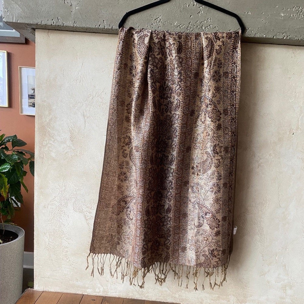 Floral Pashmina